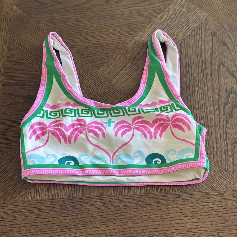 BEACH RIOT Francis Top Tropical Palm, Size Small, $98 - Picture 10 of 12
